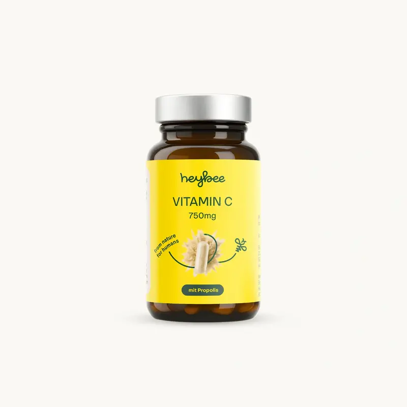 HEYBEE Vitamin C 750 mg + Propolis caps 60 pce