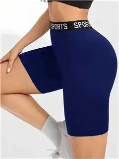 High-Waist Capri Yoga-Hose mit Bauchkontrolle