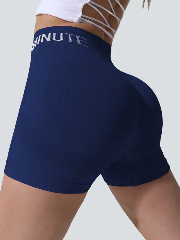 High-Waist Yoga Shorts – Nahtloses Tragegefühl