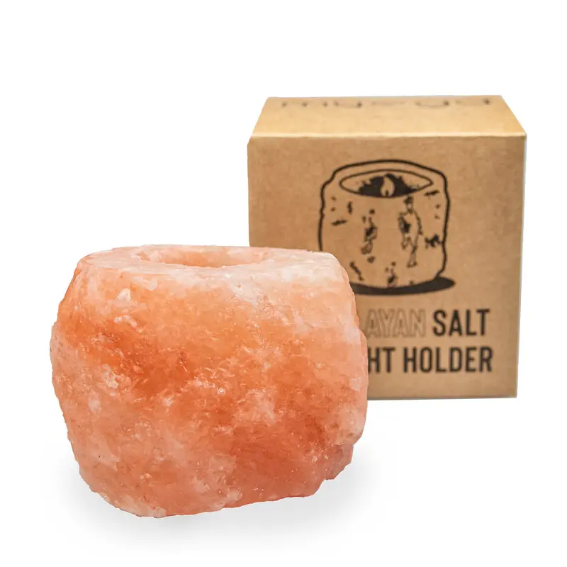 Himalaya Salz Kerzenhalter
