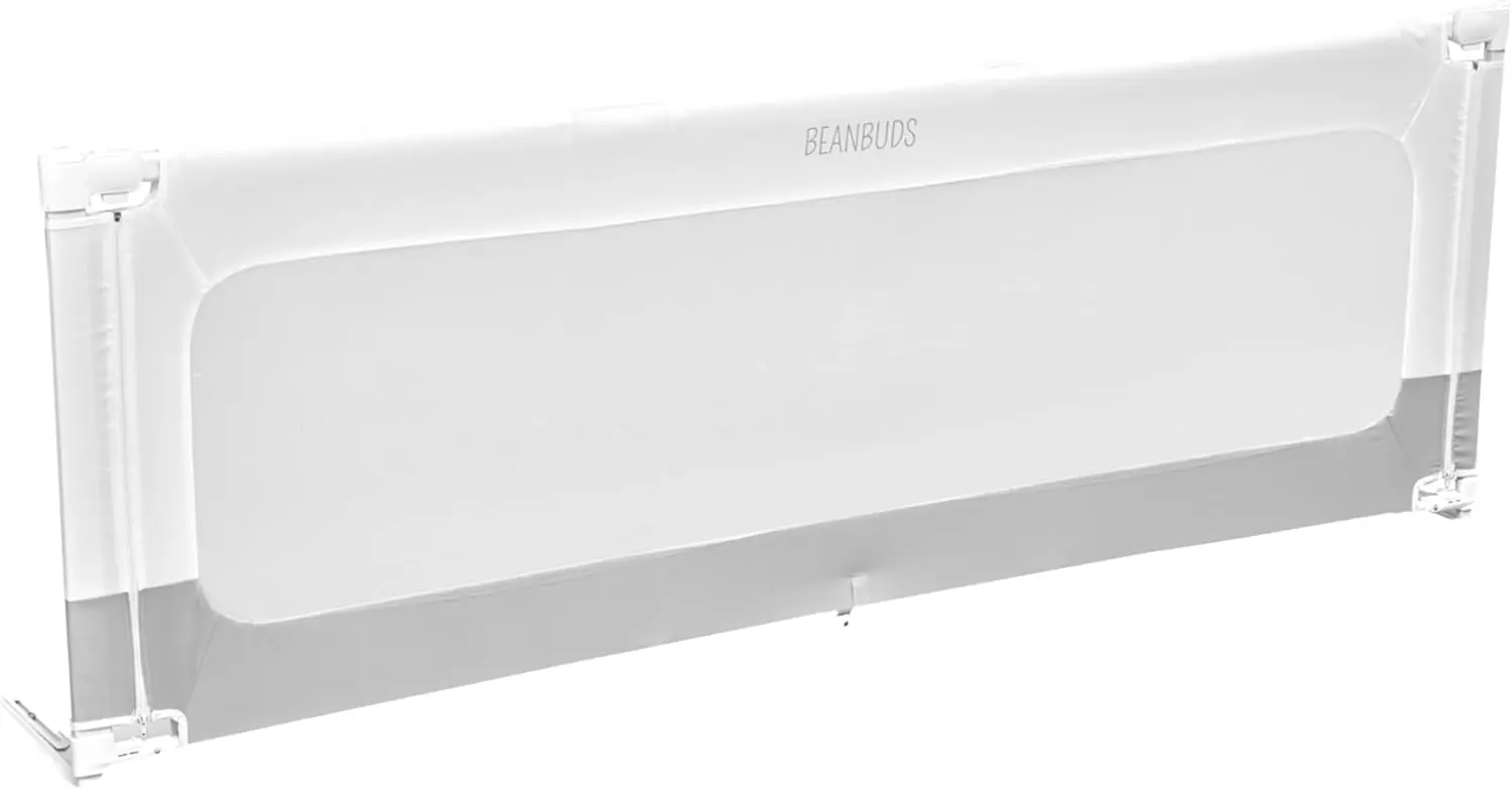 Höhenverstellbares Bettgitter, 180cm Grau