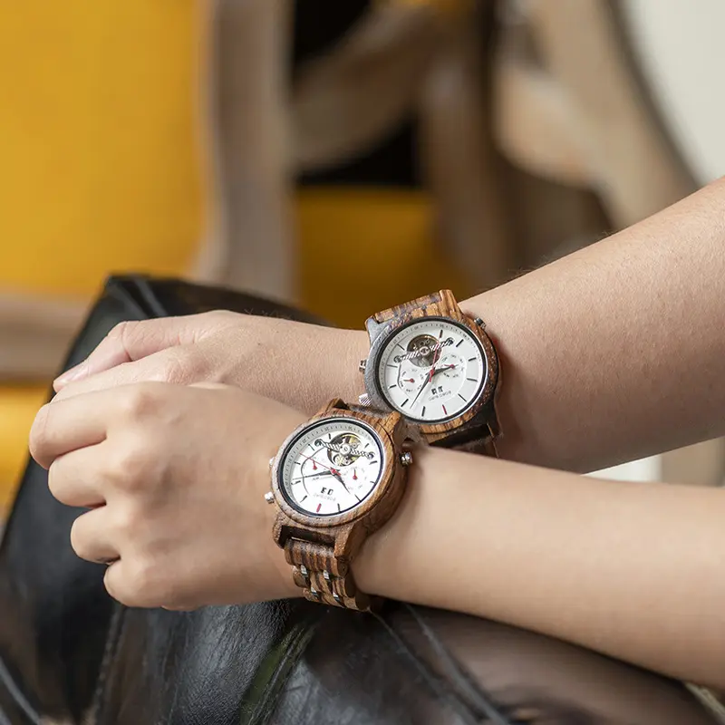 Holz-Armbanduhr Business Flywheel