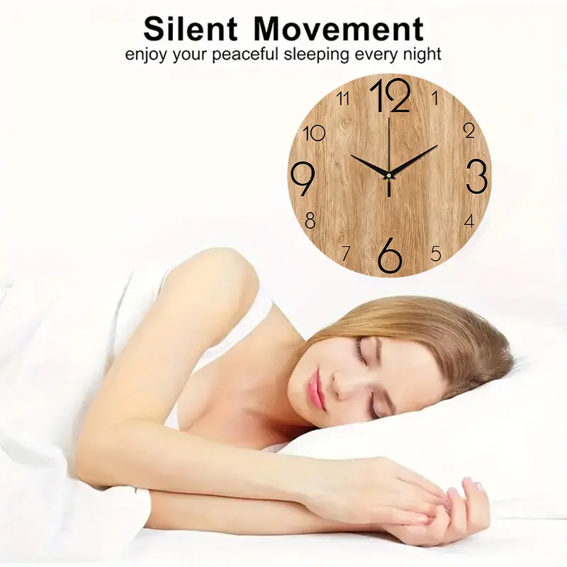 Holz-Uhr