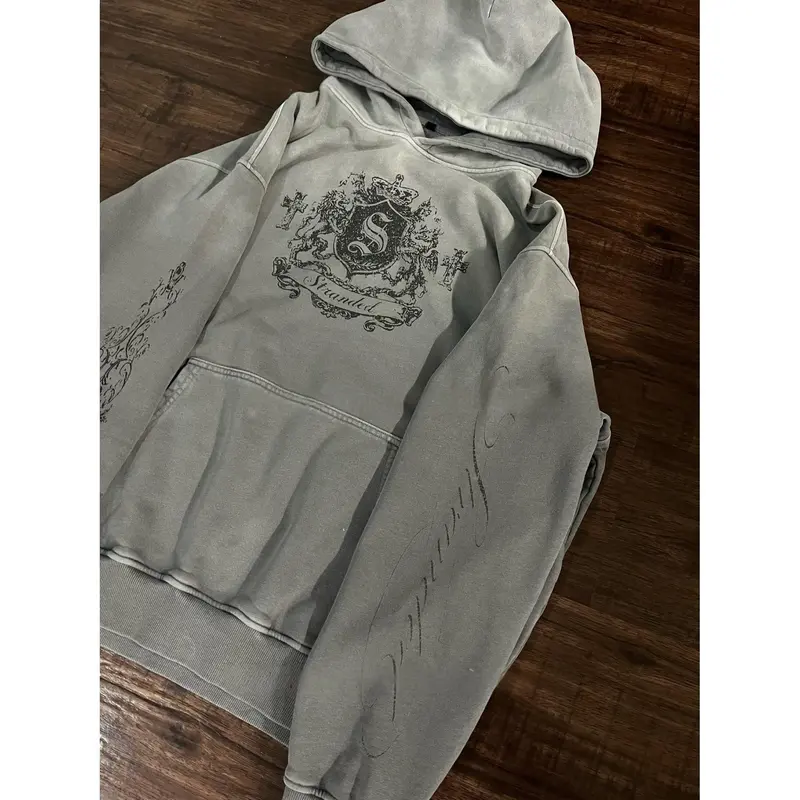 Hoodie mit Print und langen Ärmeln