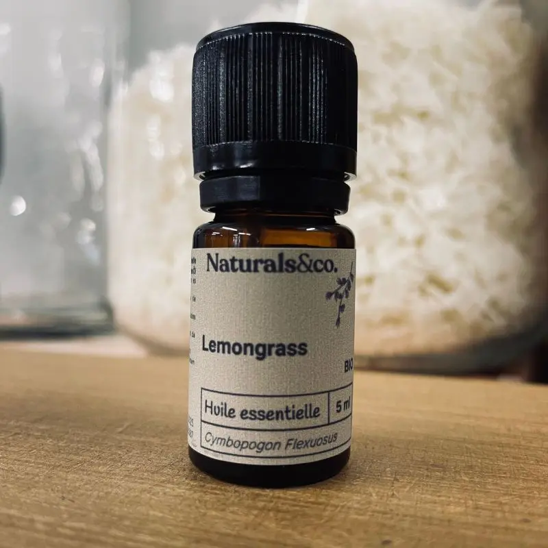Huile essentielle de Lemongrass Bio