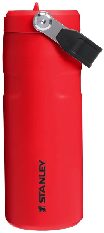 IceFlow Flip Straw Flasche 0.47l chili black