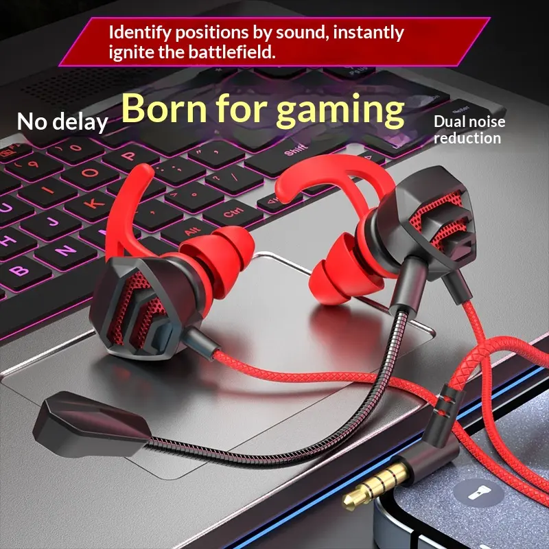 In-Ear Gaming Headset mit Mikrofon