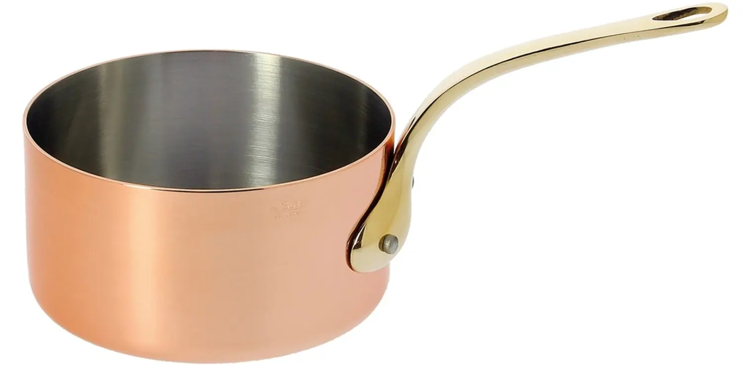 INOCUIVRE Kasserolle klein Kupfer-Edelstahl Ø12cm
