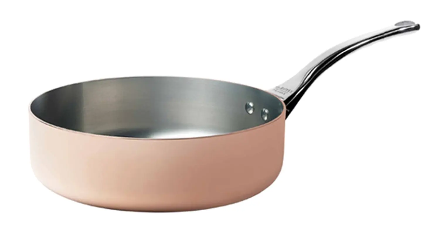INOCUIVRE Sauteuse gerade Kupfer-Edelstahl Ø20cm