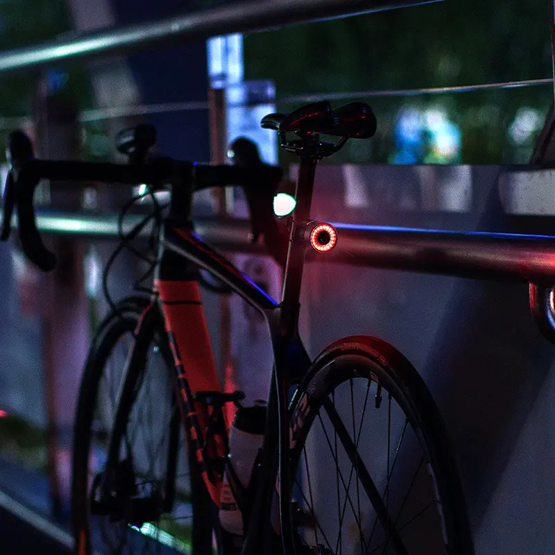 Intelligentes Velo-Rücklicht mit Bremslicht