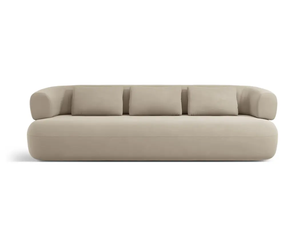 Jenny Velour Sofa 4 Sitzer