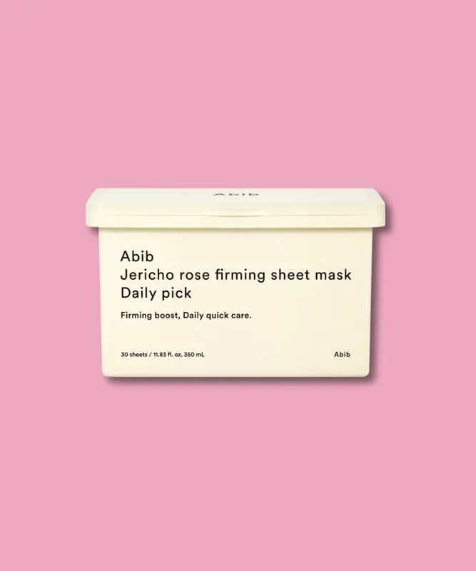 Jericho rose firming sheet mask Daily pick