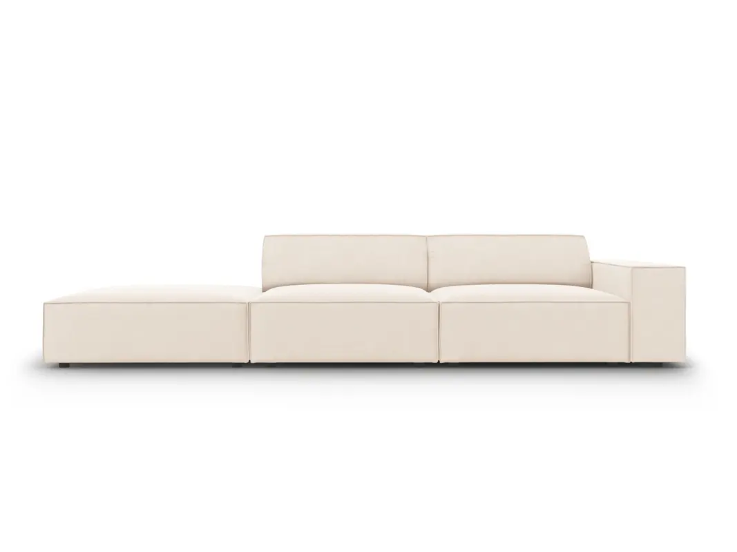 Jodie Velour modulares Sofa links 3 Sitzer