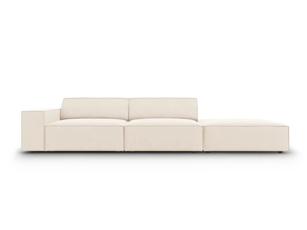 Jodie Velour modulares Sofa rechts 3 Sitzer