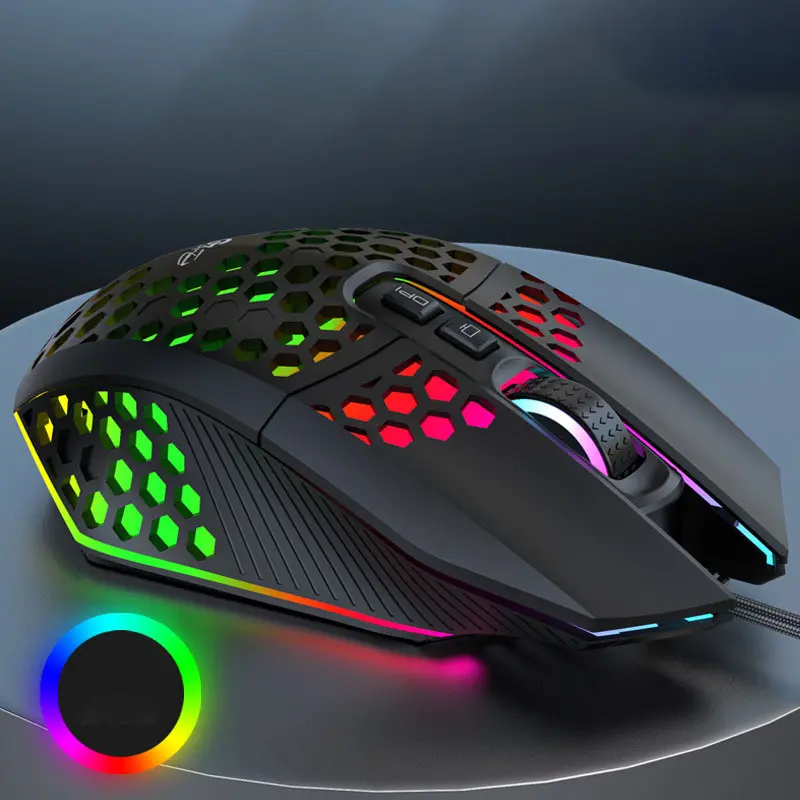 Kabelgebundene Gaming-Maus mit 8000 DPI und 6 Stufen