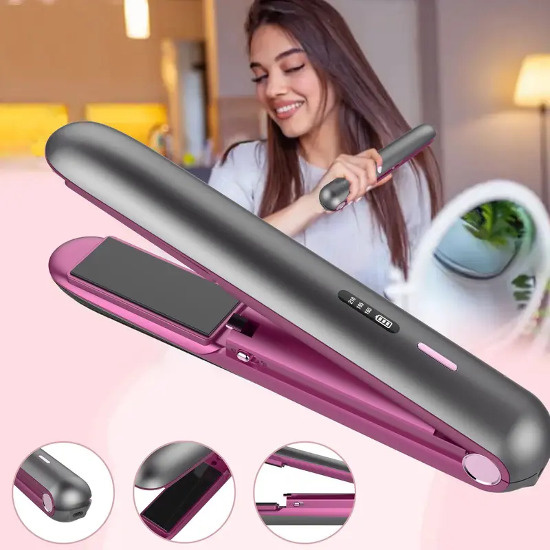 Kabelloser Mini-Haarglätter für Pony & Kurzhaar