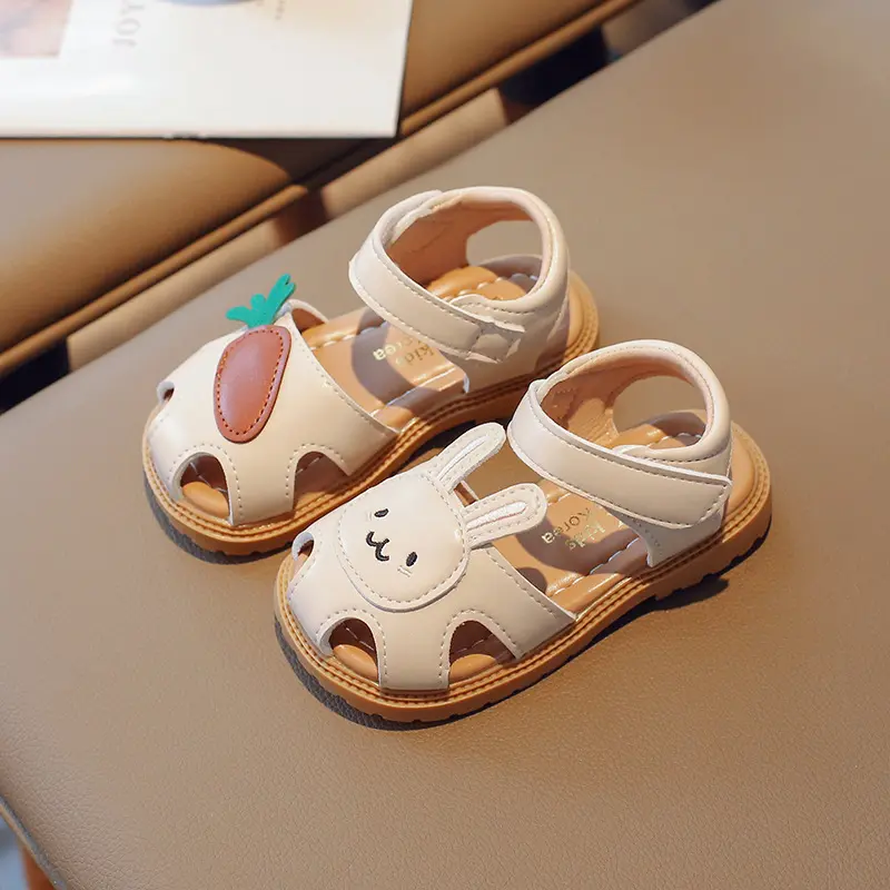 Kaninchen-Sandalen für Mädchen