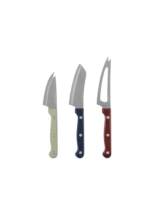 Käsemesser, NVCheese Knives, Weiß, Blau, Rot
