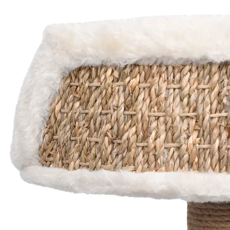Katzenbaum mit Kratzstamm, 49 cm, Seegras