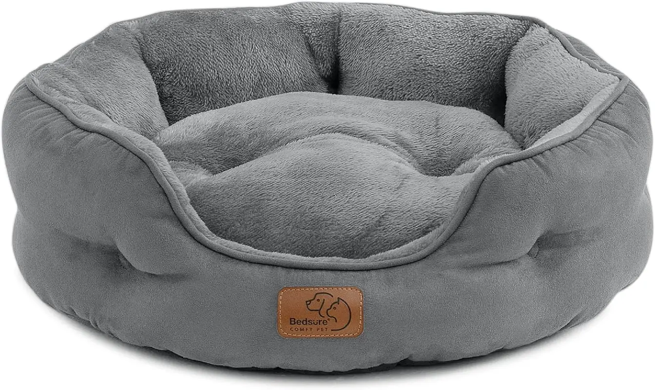 Katzenbett, L 51 x B 48 x H 15 cm Grau