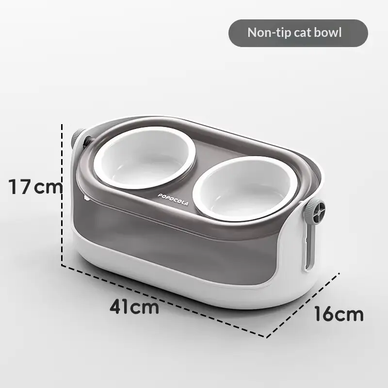 Katzenfutter-Schüssel mit Nackenstütze