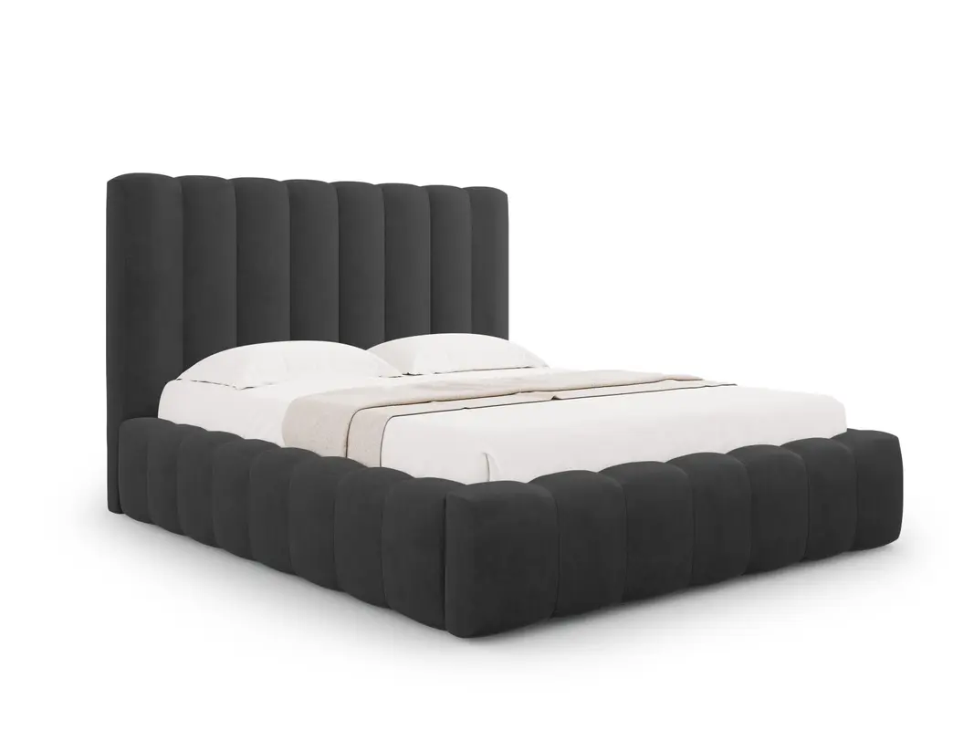 Kelp Bett mit Stauraum und Headboard