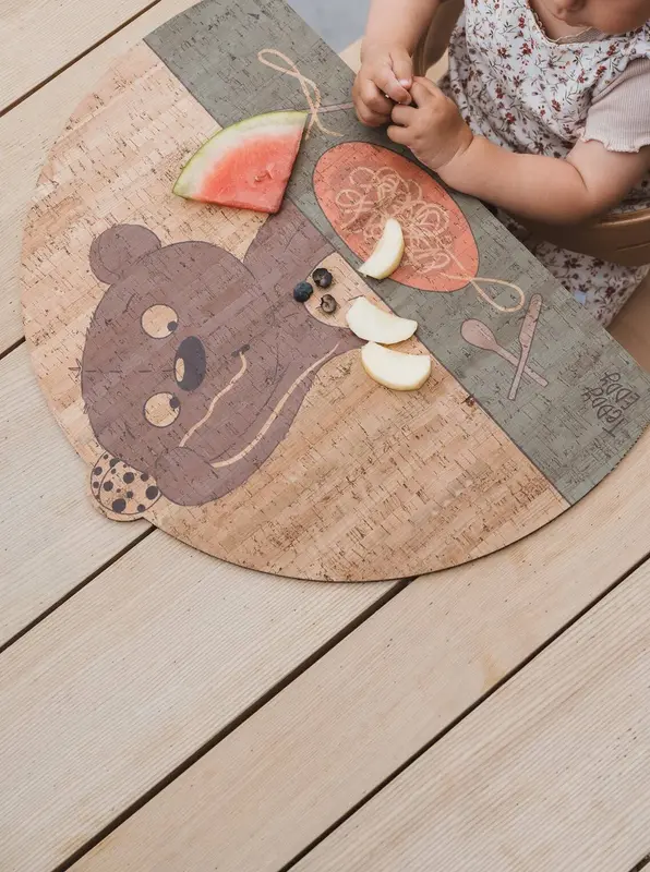 Kinder Tischset Bär Eddy