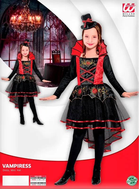 Kinderkostüm Vampirin