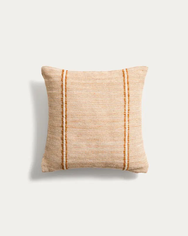 Kissenbezug Drati aus 100 % PET orange 45 x 45 cm