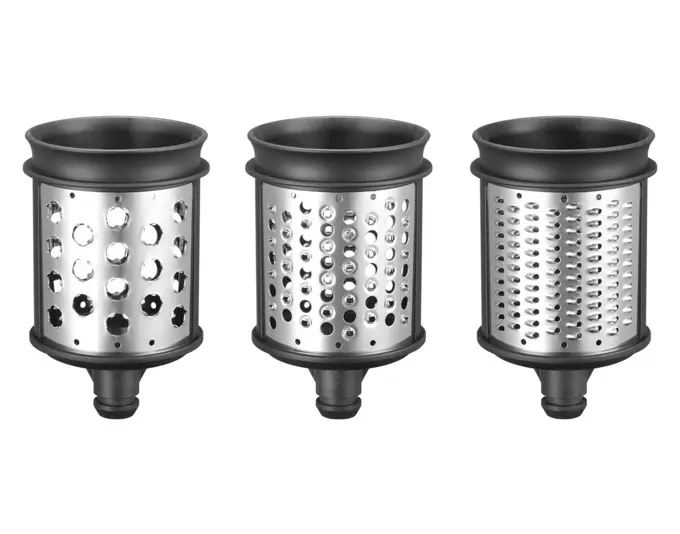 KITCHENAID Trommelset 3-teilig Raspel-/Reibenpaket