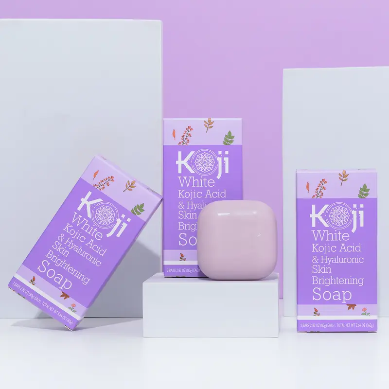 Koji White Brightening - Koji White Aufhellende Seife mit Kojisäure und Hyaluronsäure