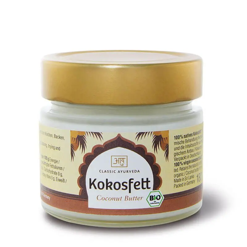 Kokosfett Bio – 100 % natives Kokosfett (Virgin Coconut Oil) 180ml