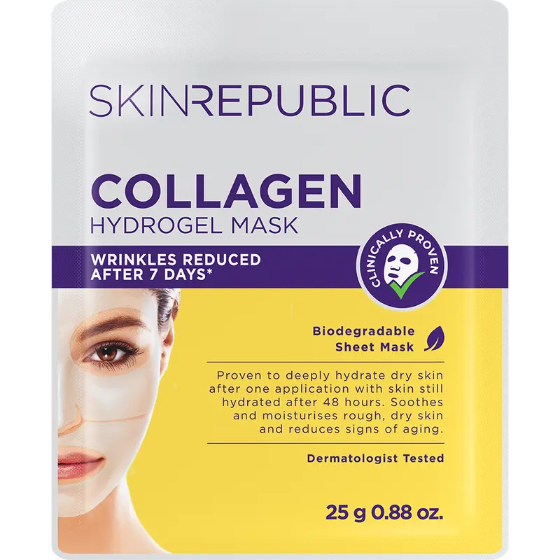 Kollagen Hydrogel Gesichtsmaske – 48h Hydration