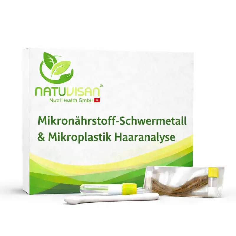 Kombi-Haaranalyse – Mikronährstoffe, Schwermetalle & Mikroplastik testen