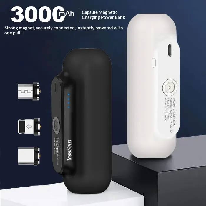 Kompakte magnetische Powerbank
