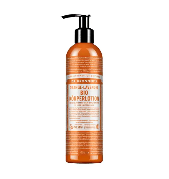 Körperlotion Orange & Lavendel - Dr. Bronner
