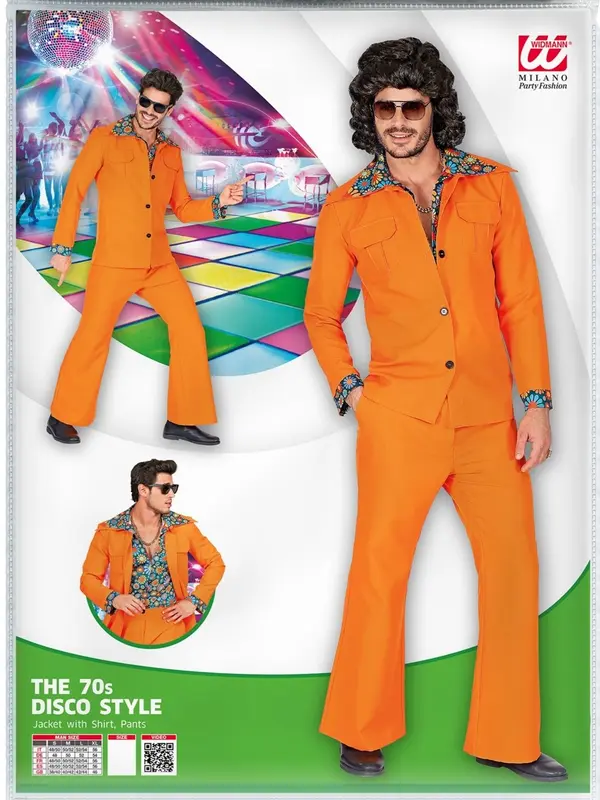 Kostüm 70er Jahre Disco Style · Gr. L