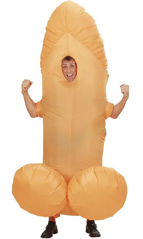 Kostüm aufblasbarer Penis