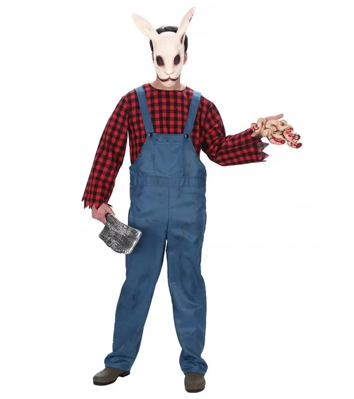 Kostüm Hase Lumberjack