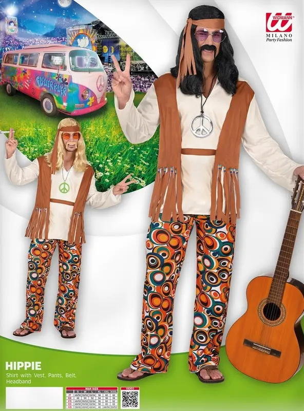 Kostüm Hippie