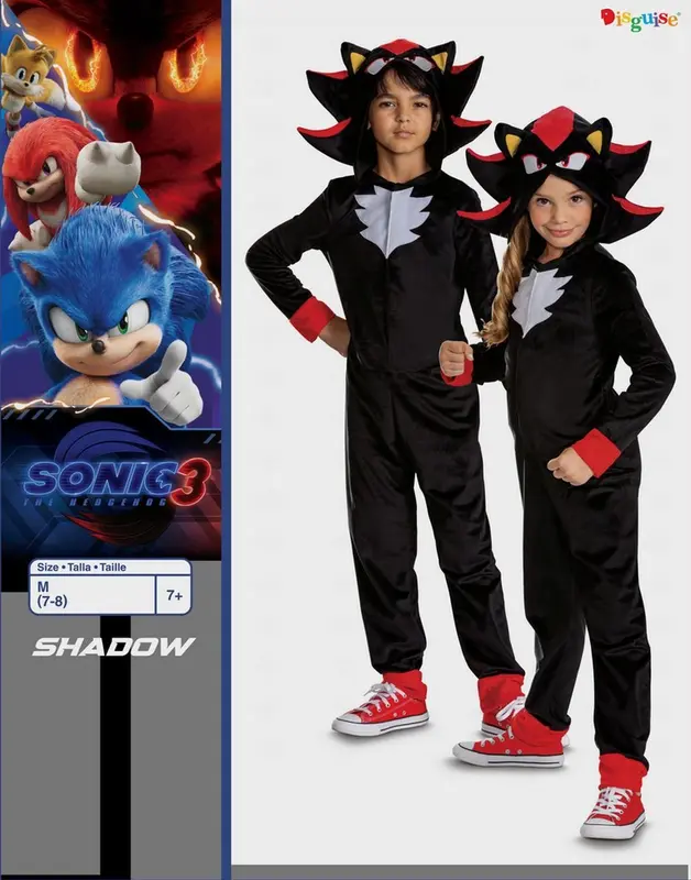 Kostüm Sonic Shadow Movie