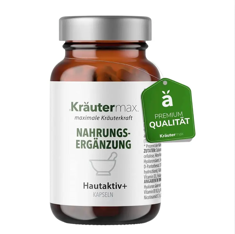 Kräutermax Haut AKTIV Vitalstoffkomplex - 60 Kapseln