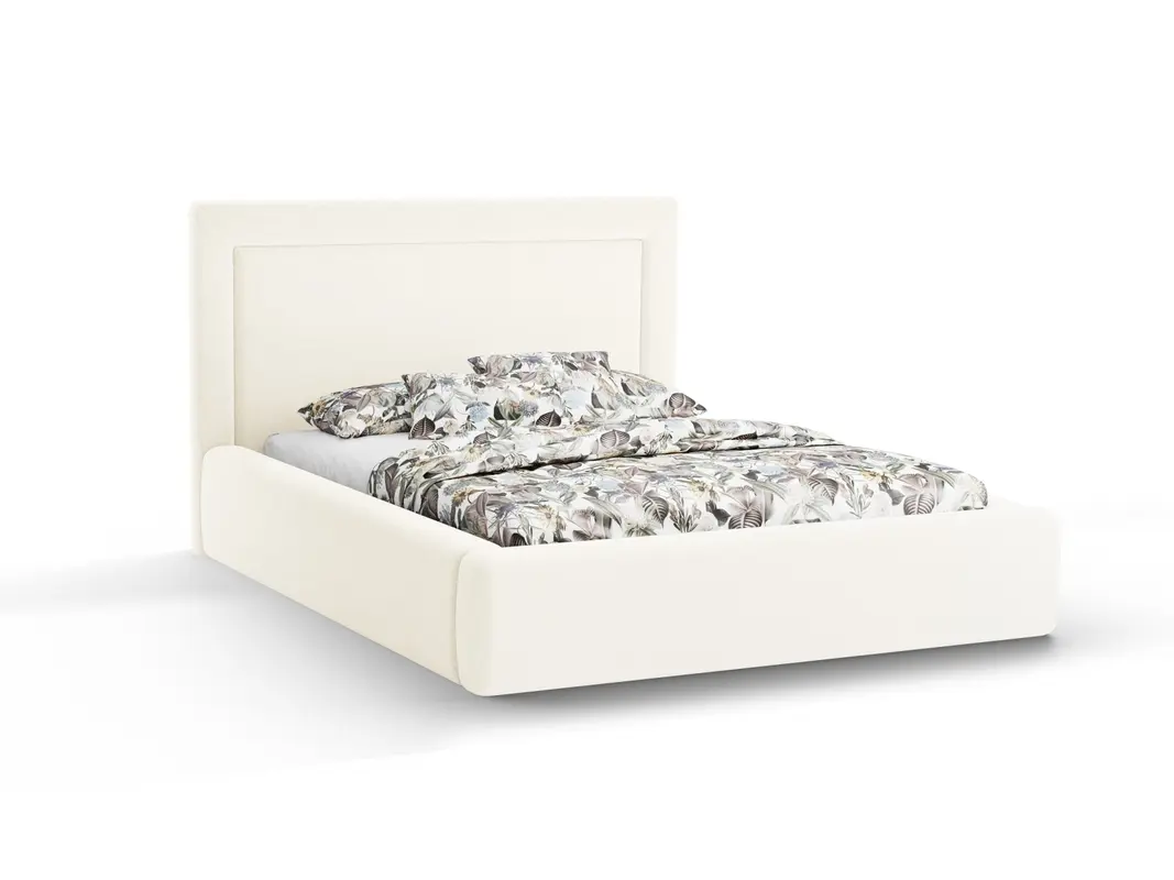 Kremer Bett mit Stauraum mit Kopfteil