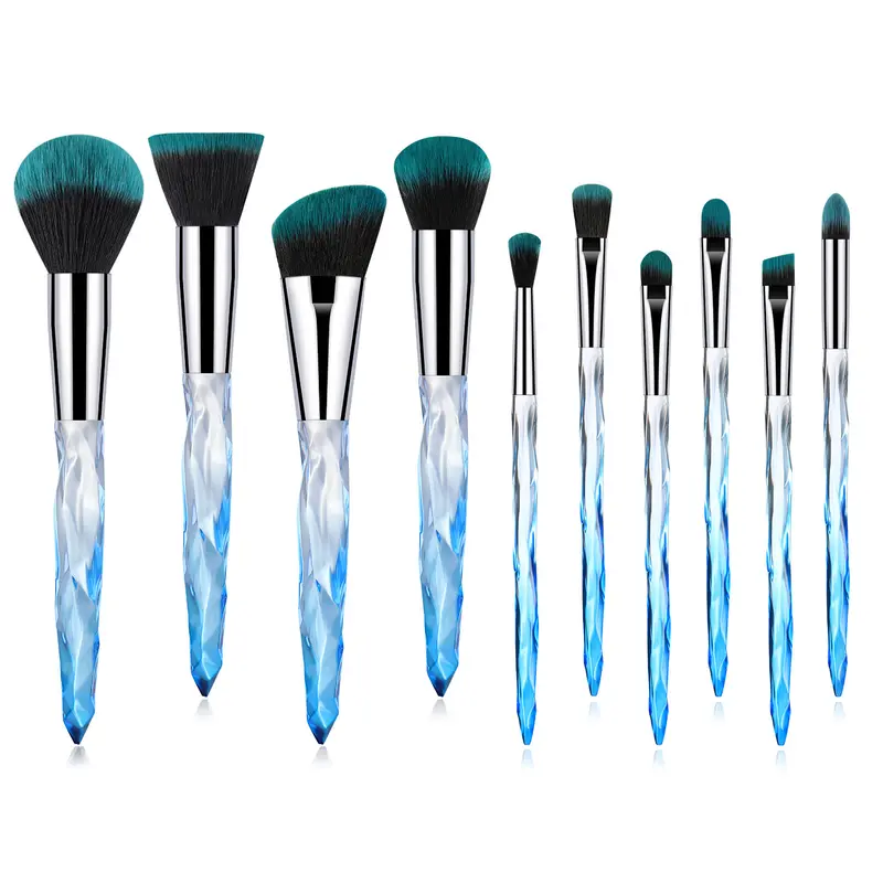 Kristall-Make-up-Pinsel-Set