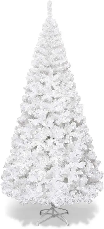 Künstlicher Tannenbaum, Weiss, 210 cm