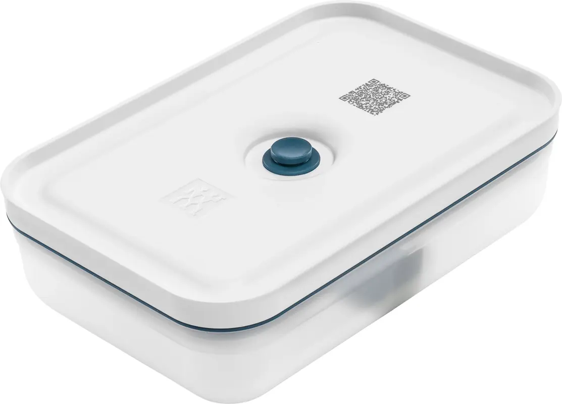 La Mer Vakuum Lunchbox L flach, Kunststoff transparent