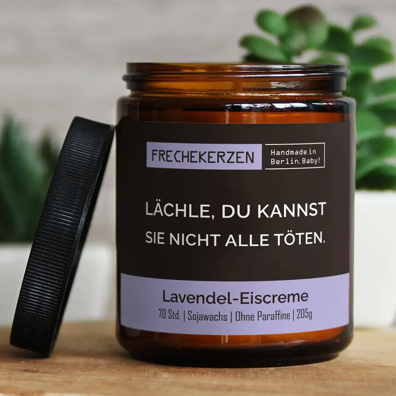 Lächle, du kannst sie…| Lavendel