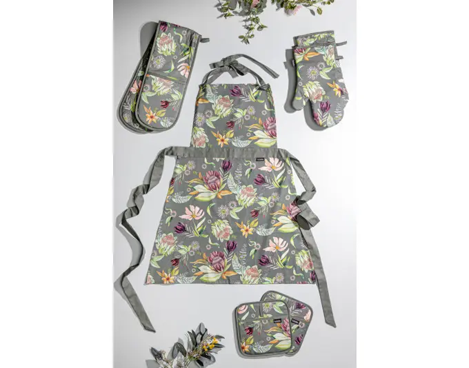 LADELLE Topflappen Leura grün 21x21 cm 2 Stk.