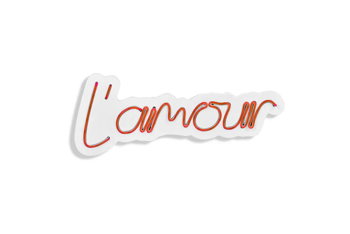 L'amour Wandleuchte - Rot