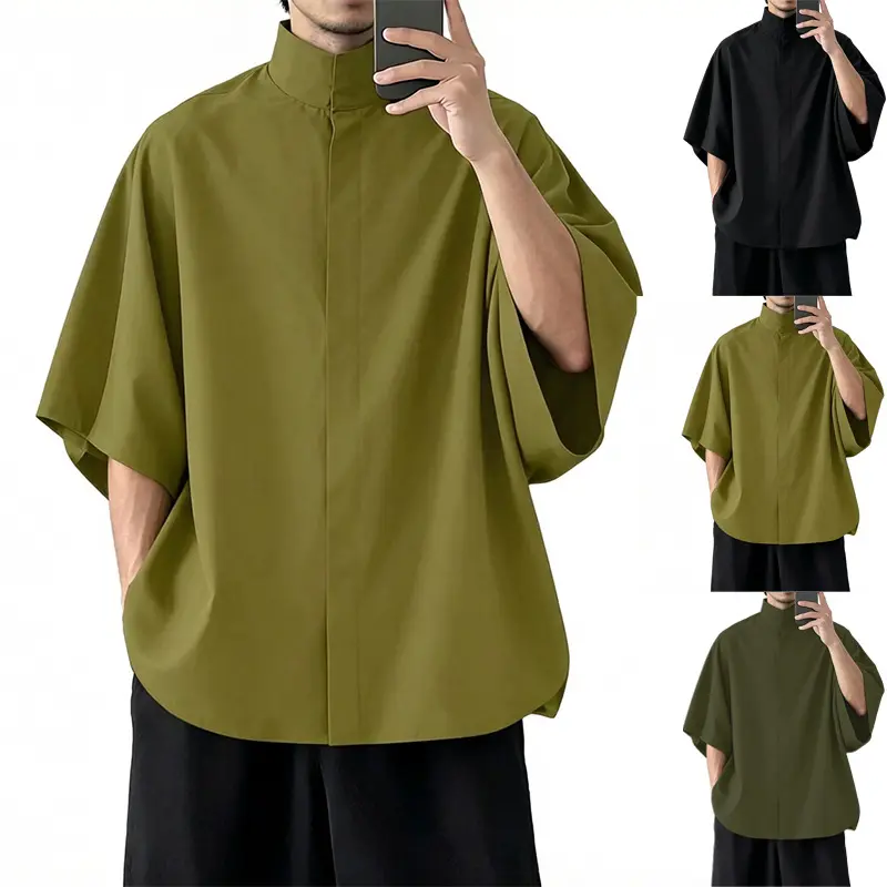 Lässiges Shirt mit überschnittenen Schultern